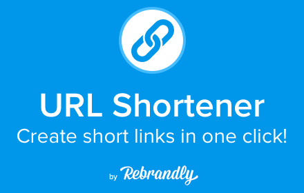 URL Shortener chrome extension