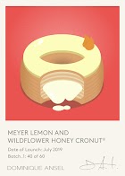 Meyer Lemon and Wildflower Honey CRONUT no 40