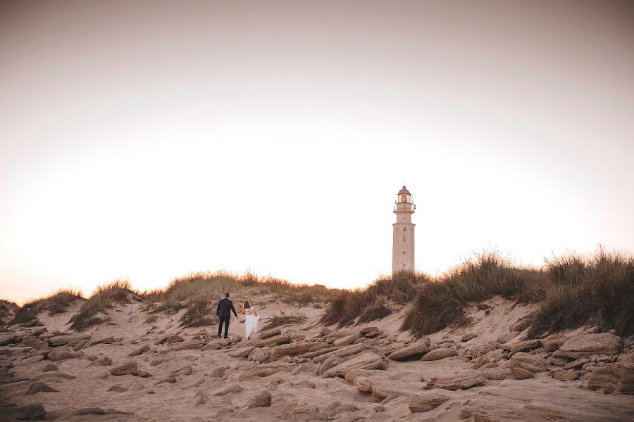 Pulmafotograaf Noelia Domínguez Martín (ciclorama). Foto tehtud 22 märts 2019