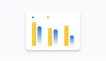 A chart comparing revenue to conversions.