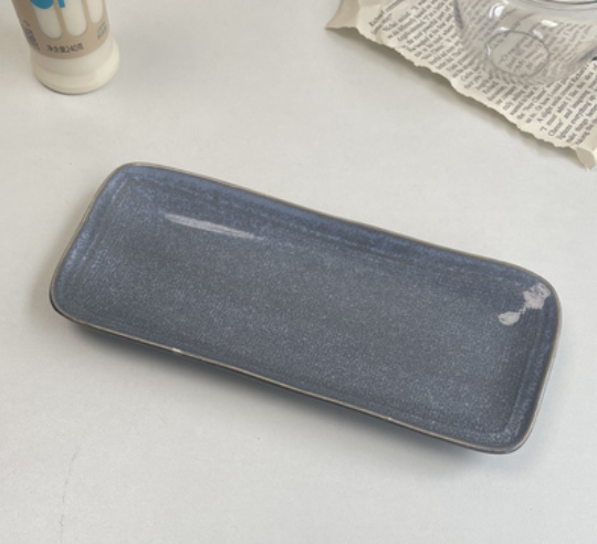 Assiette en céramique Creative Household de 8 pouces – Idéale pour les repas quotidiens et les présentations élégantes à la maison.