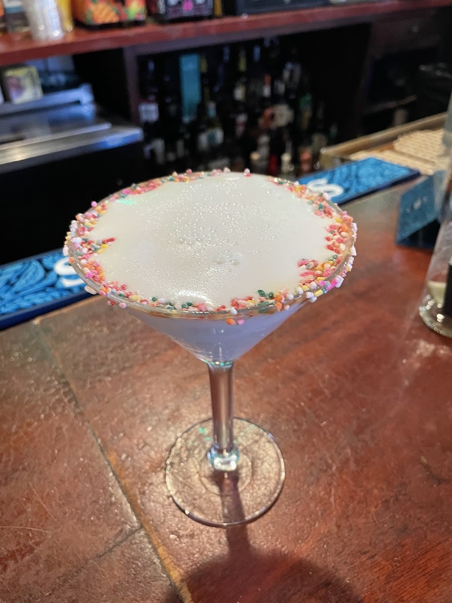 Sprinkle dinkle cocktail