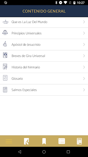 Screenshot Himnario LLDM