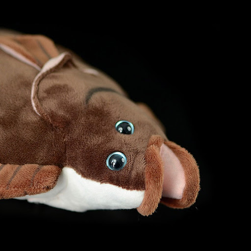 Title 5, Simulation Flounder Fish Plush Toy, soft and re...