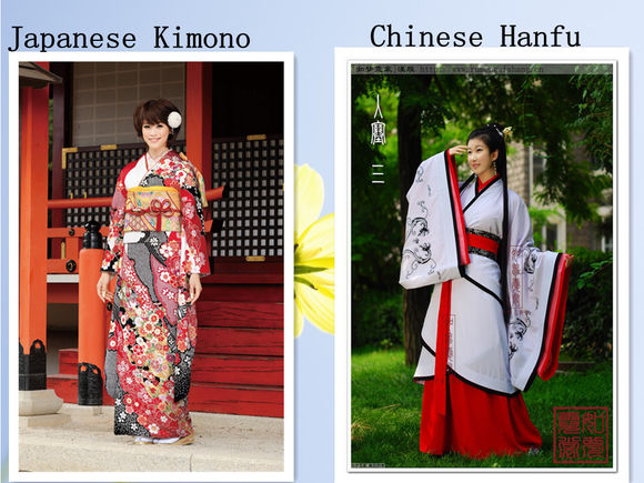 Traditional Chinese Clothing: Kimono vs. Hanfu