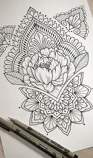 ?️How To Draw And Color Mandalas Video