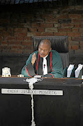 Constitutional Court chief justice Mogoeng Mogoeng. 