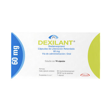 Dexilant Dexlansoprazol 60 mg Takeda Caja x 14 Cápsulas  