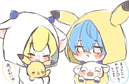 💛💙の通話プレイ