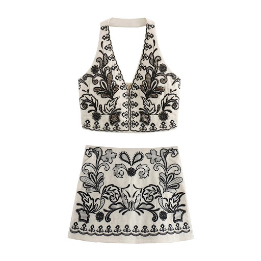Title 16, Fashion Short Personalized Hip Skirt Suit Women