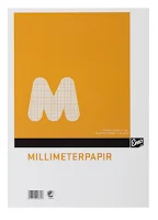 Millimeterpapir EMO A4 80g 50 blad (Org.nr.204202)