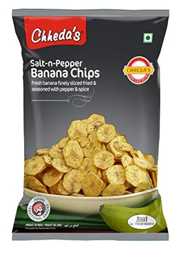 Chhedas Chheda'S Salt N Pepper Banana Chips - 170 gm