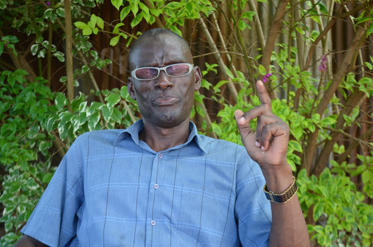 Supreme Council of Kenya Muslims deputy secretary-general Mohammed Washala Abdi during an interview in Voi, Taita Taveta county on May 23.