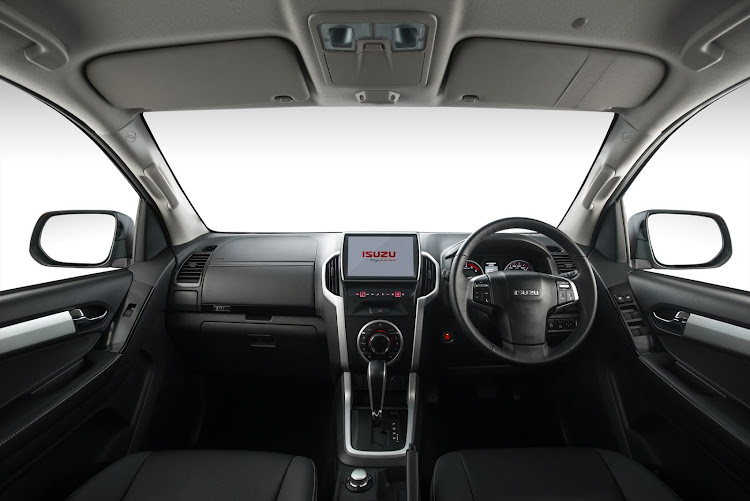 The interior of the Isuzu D-Max