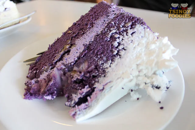 ube macapuno walnut cake