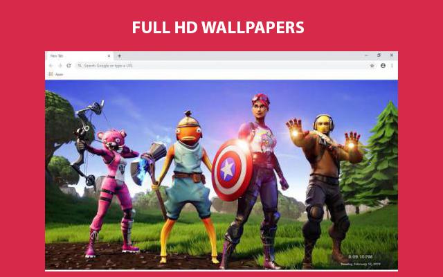 Fortnite Online Wallpapers and New Tab