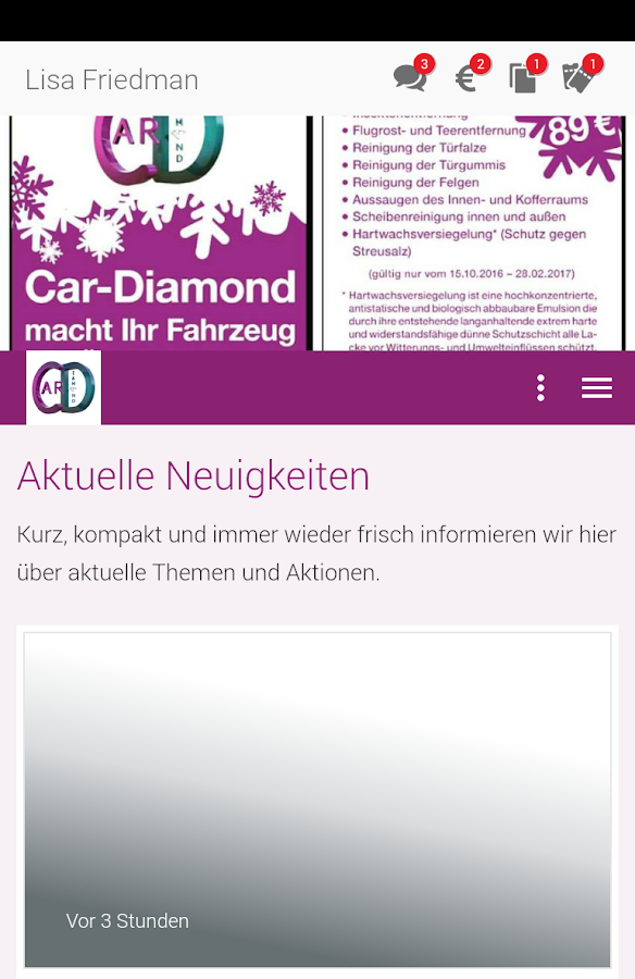 Car-Diamond Autoaufbereitung Screen 3