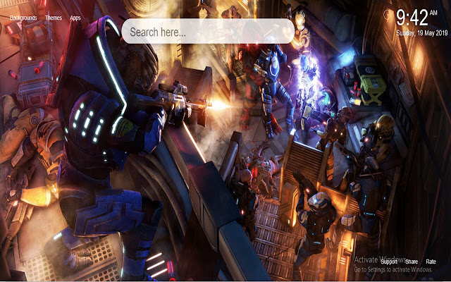 Mass Effect Wallpaper New Tab