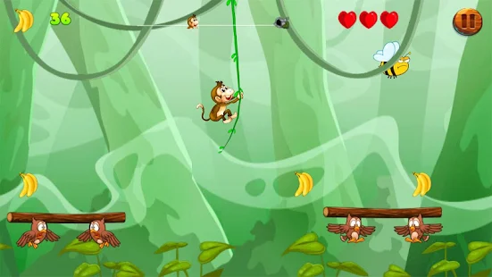 Jungle Monkey Run 2 : Banana Adventure(圖2)-速報App