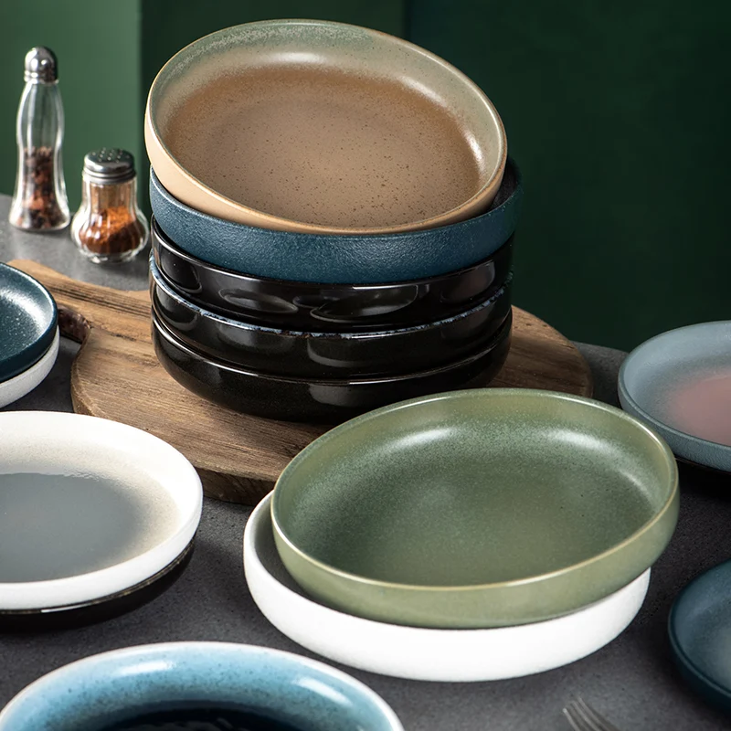 Title 18, Home Creative Retro High-grade Ceramic Pasta St...