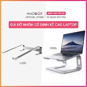 Giá Đỡ Laptop Macbook Notebook - Đế Tản Nhiệt Kê Laptop Máy Tính Xách Tay Hợp Kim Nhôm Có Thể Tháo Rời Cr06, L200, L210