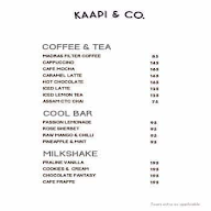 Kannans Kaapi menu 2