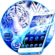 Blue White Tiger Theme 1.1.6 Icon