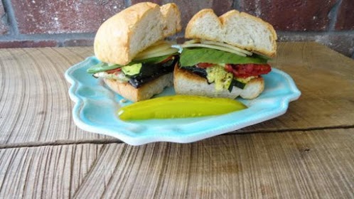 Roasted Garden Veggie Sandwich