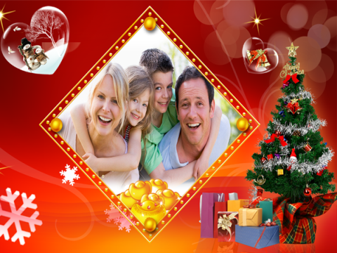 Christmas Photo Frame Maker