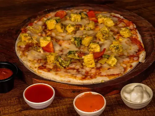 Paneer Tikka With Veggies Pizza