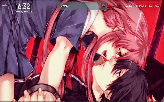 Future Diary Wallpapers NewTab Theme