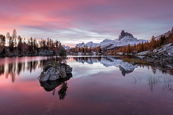 Alba al lago Federa di Alexa21