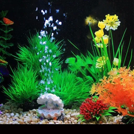 Pearl Shell Air Bubble Stone Fish Tank Decoration Aquarium Decor Air Stone Air Pump Bubbler Ornament