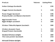 Raw Pressery menu 1