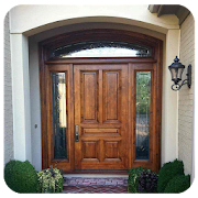 Wooden Front Door Design  Icon