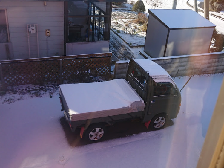 ハイゼットトラックの雪道に関するカスタム事例の投稿画像1枚目
