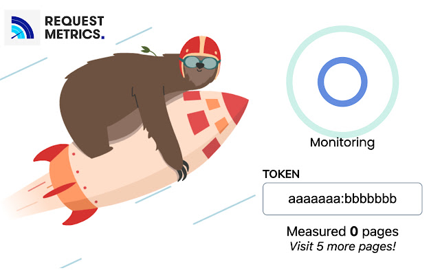 Request Metrics Performance Monitoring chrome extension