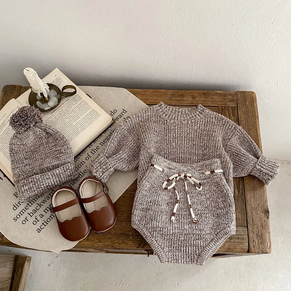Conjunto 3 peças para bebê menina