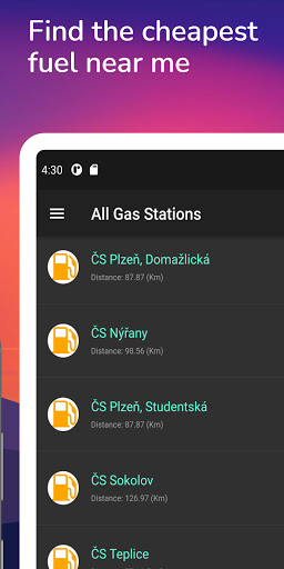 CZ Gas App Navigator