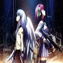 Anime Angel Beats! Kanade & Yuri Theme Chrome extension download