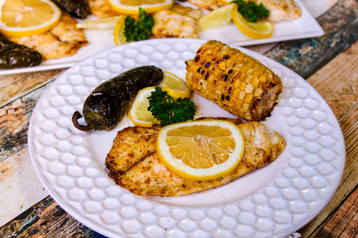 Cajun Grilled Tilapia on a plate.