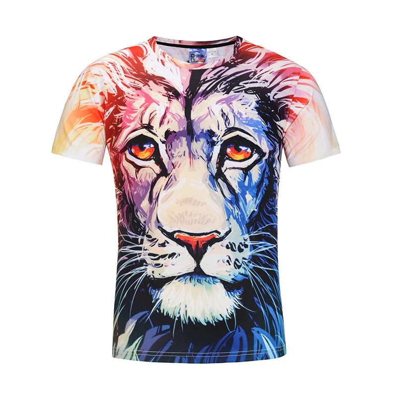 Color lion T-shirt