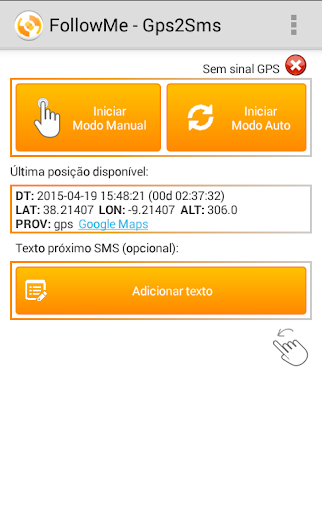 GPS2SMS - FollowMe App