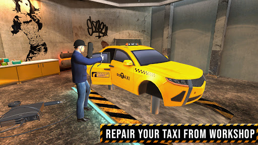 Screenshot USA Taxi Car Driving: Car Game