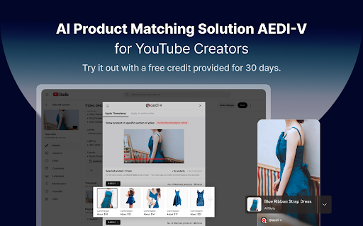 AEDI-V : Youtube AI Product Matching Solution