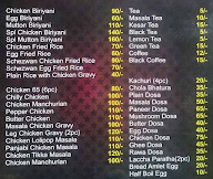 S Royal Fast Food menu 1