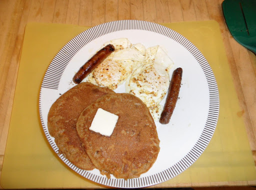 Luscious Southern Sweet Potato and Pecan Pancakes 