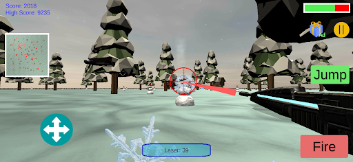 Screenshot Snowman Battle