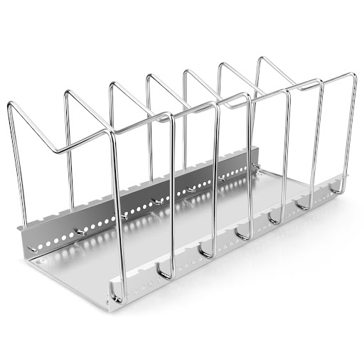 Title 3, Versatile kitchen storage rack to organize your...