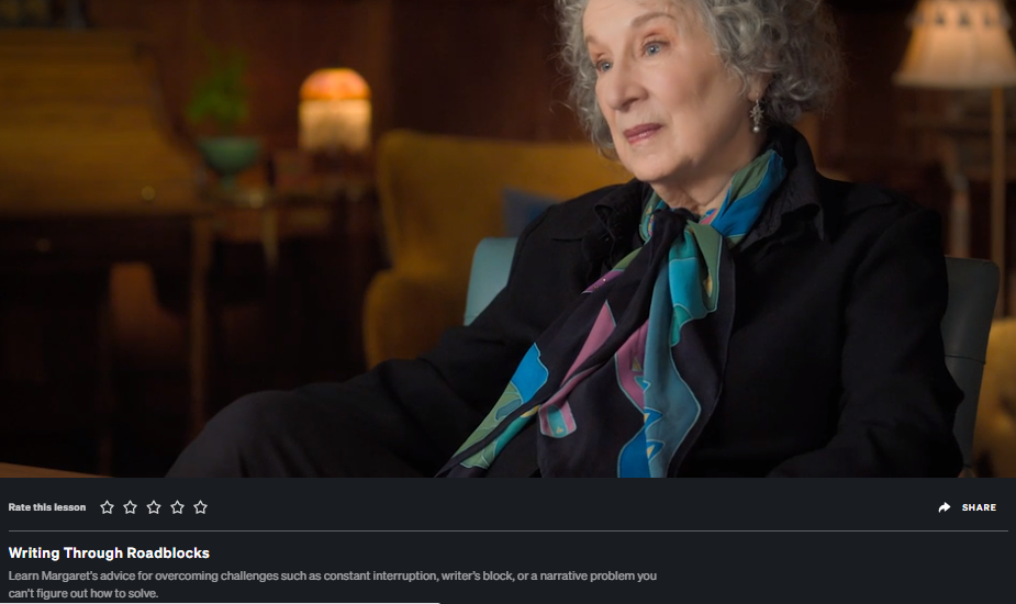 Margaret Atwood Masterclass Review